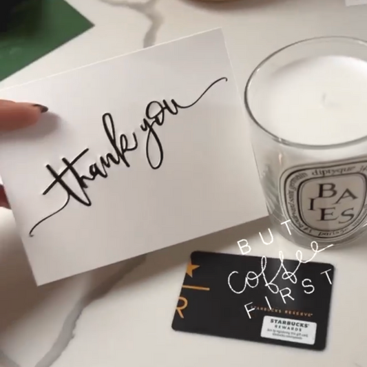 We Love a Good Thank You Gift