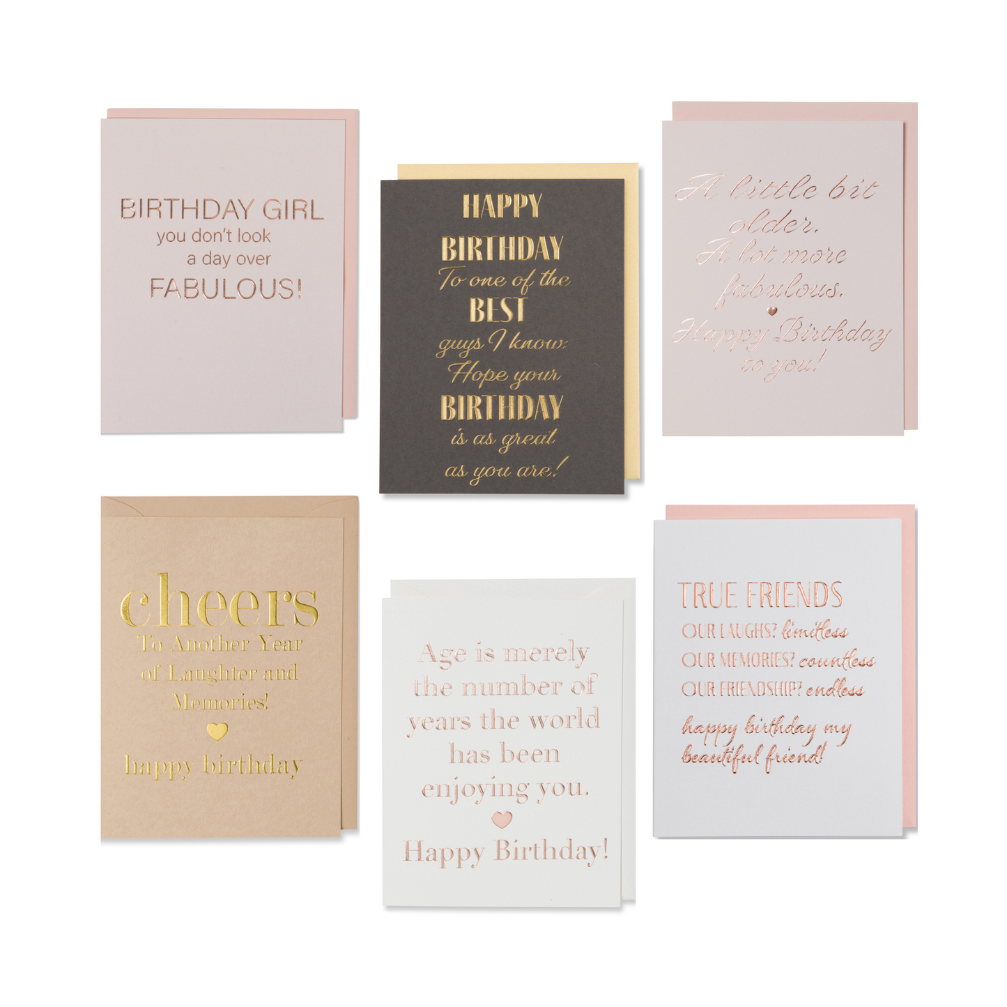 Best Selling Birthday Cards - Set of 6