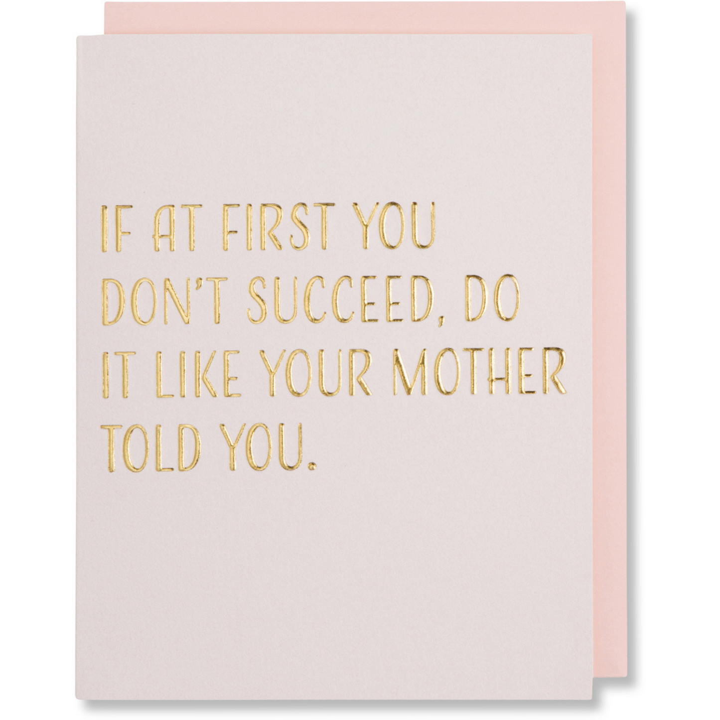 Mother's Day Fun Quote Card, Happy Moms Day