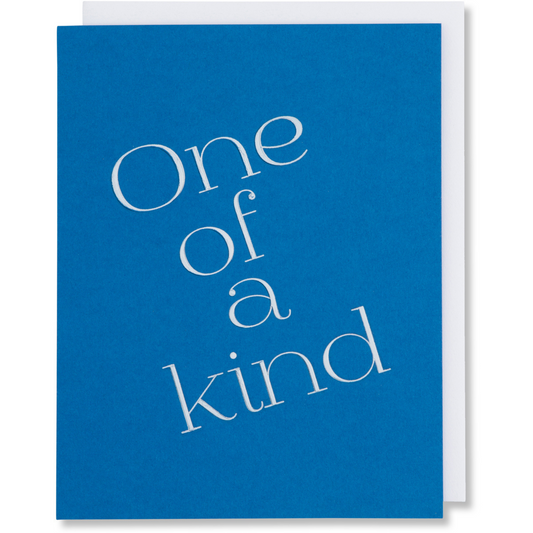 Friendship Card, One Of A Kind