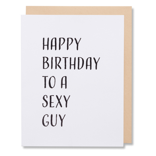 Birthday Card For Guy, Sexy Card For Man, Quote Card For Boyfriend
