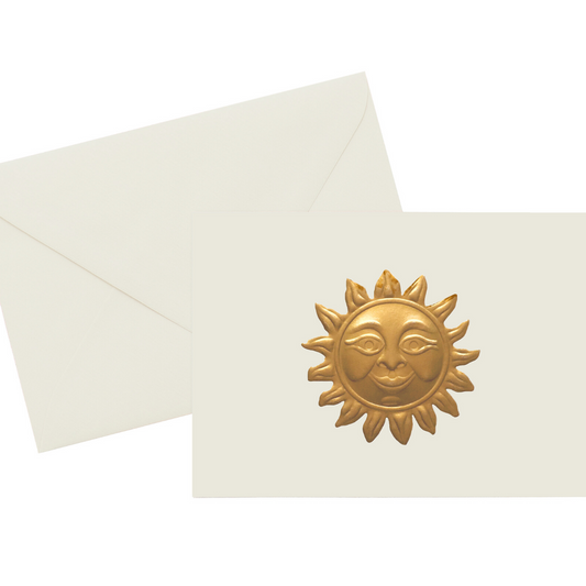 Sun God Note Card