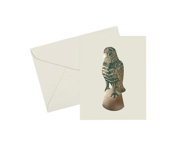 Vintage Parrot Note Card