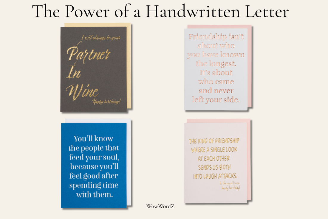The Power of a Handwritten Letter