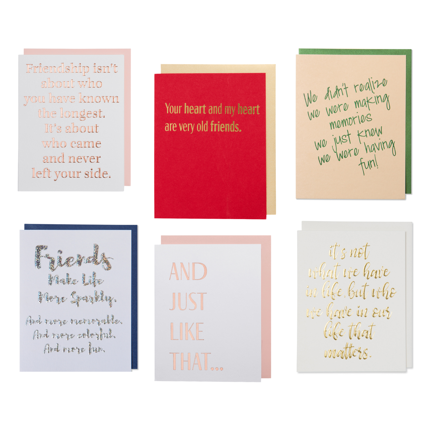 Best-Selling Friendship Cards – Set of 6