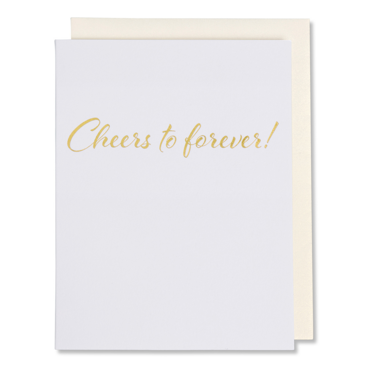 Wedding Card For Bride And Groom, Cheers To Forever, Celebrating Love
