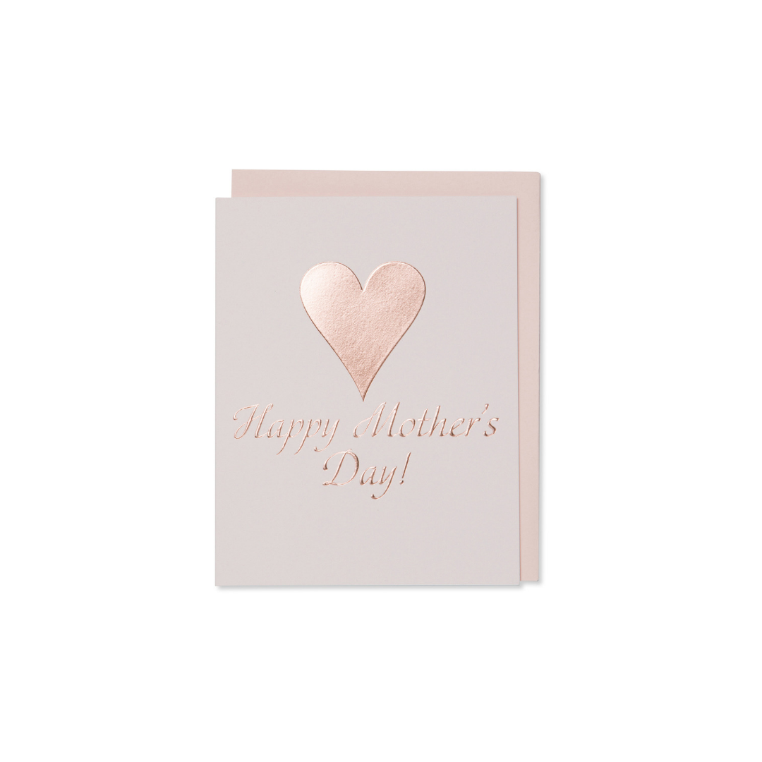Rose Gold Mother's Day Cards