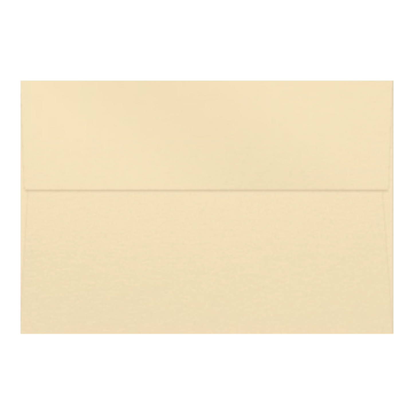 White Gold Metallic Envelope with a square flap