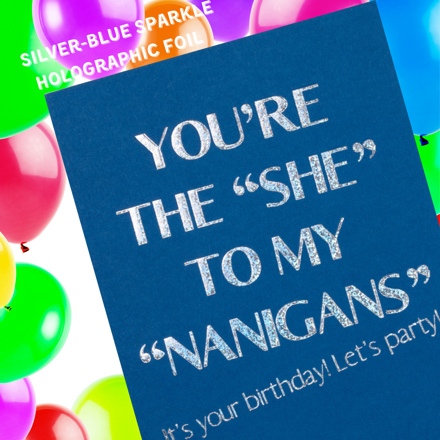 Birthday Card, Let's Party